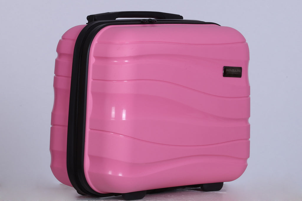 Winbarg One Day Travel Kit - Hard Shell Travel Bag - Pink