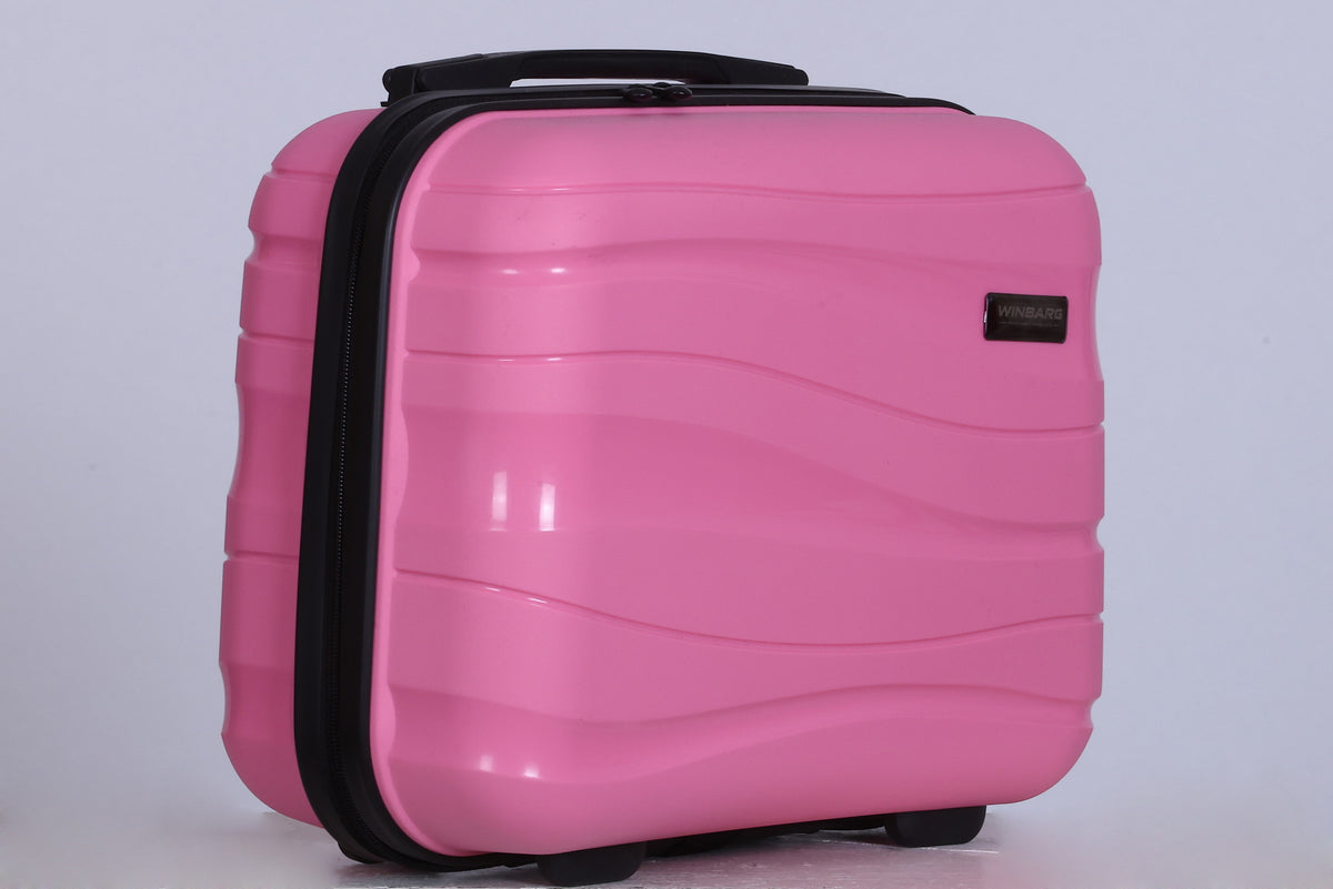 Winbarg One Day Travel Kit - Hard Shell Travel Bag - Pink