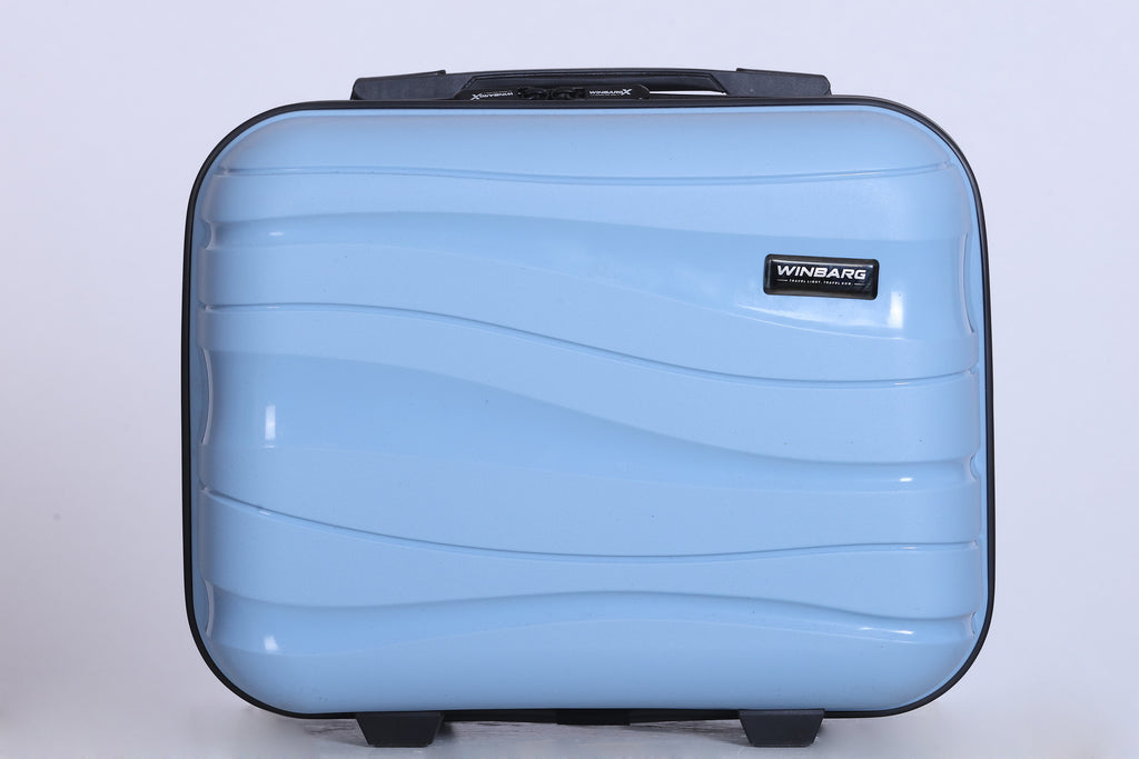 Winbarg One Day Travel Kit - Hard Shell Travel Bag - Sky Blue