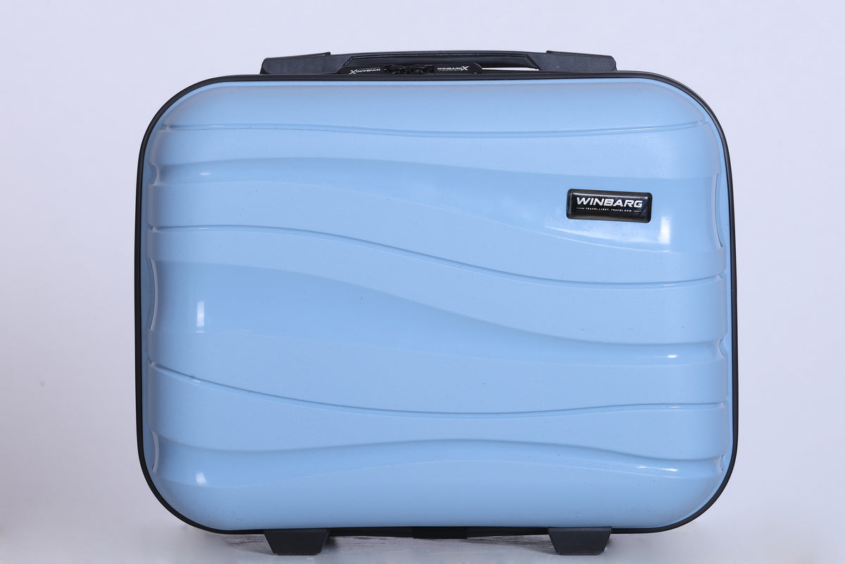 Winbarg One Day Travel Kit - Hard Shell Travel Bag - Sky Blue