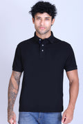 WINBARG Spanish Polo T-Shirt in Black - image 1