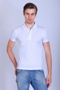 Sports Republic Acti-Play Dryfit Polo T-Shirt in White