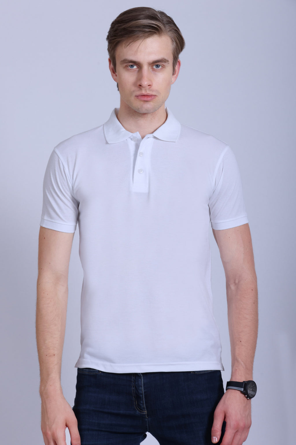 Fastees Bio Wash Polo T-Shirt
