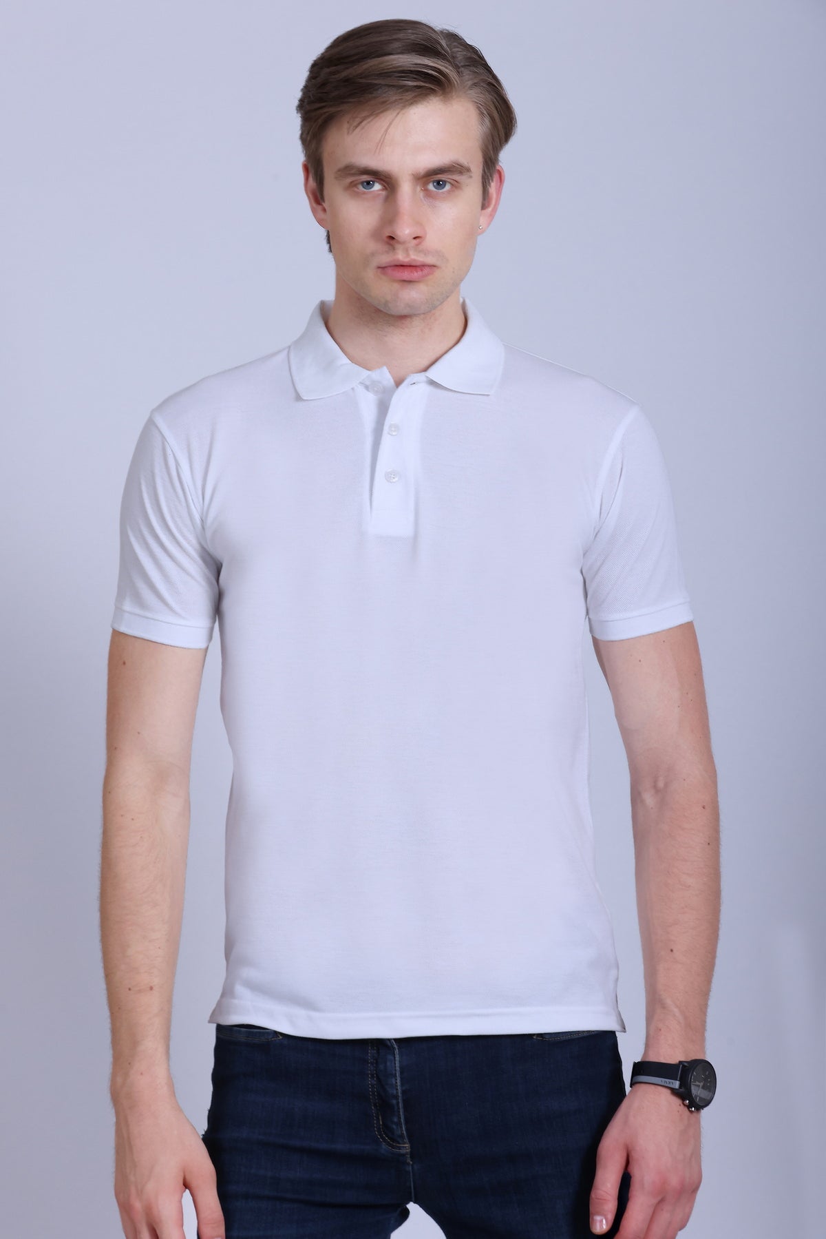 Fastees Bio Wash Polo T-Shirt