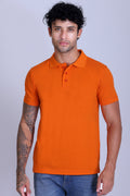 PIKMEE Fastees Polo T-Shirt in Orange - image 1