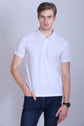 PIKMEE Titlis Polo T-Shirt in White - image 1