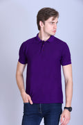 PIKMEE Promo-Tees Polo T-Shirt in Purple - image 1