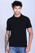 PIKMEE Fastees Polo T-Shirt in Black - image 1