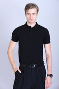 PIKMEE Quota Polo T-Shirt in Black - image 1