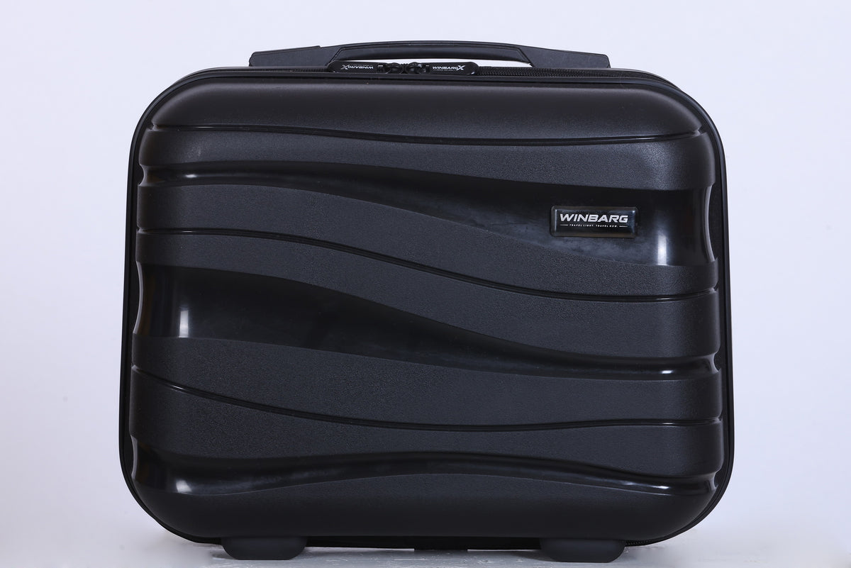 Winbarg One Day Travel Kit - Hard Shell Travel Bag - Black
