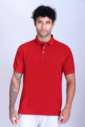 WINBARG Spanish Polo T-Shirt in Red - image 1