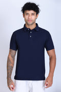 WINBARG Spanish Polo T-Shirt in Mountain Blue - image 1