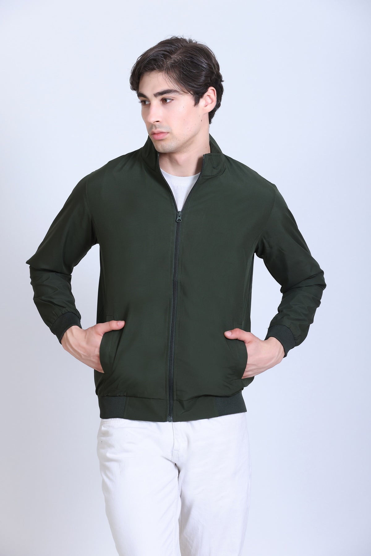 Winbarg Softshell Men's Windproof Jacket - Olive