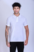 PIKMEE Promo-Tees Polo T-Shirt in White - image 1