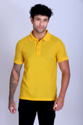 PIKMEE Promo-Tees Polo T-Shirt in Golden Yellow - image 1