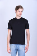 Sports Republic Acti-Runn Dryfit Crew Neck T-Shirt in Black