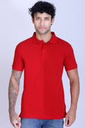 PIKMEE Fastees Polo T-Shirt in Red - image 1