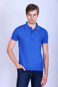 Sports Republic Acti-Play Dryfit Polo T-Shirt in Royal Blue