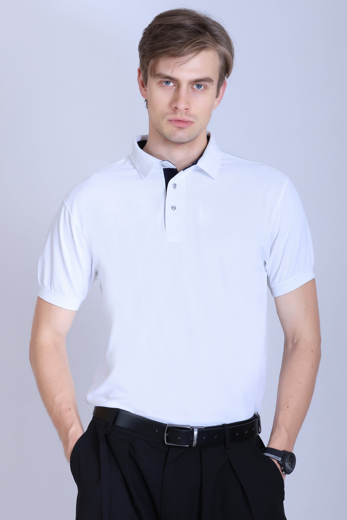 WINBARG Spanish Polo T-Shirt in White - image 1