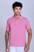 PIKMEE Fastees Polo T-Shirt in Pink - image 1
