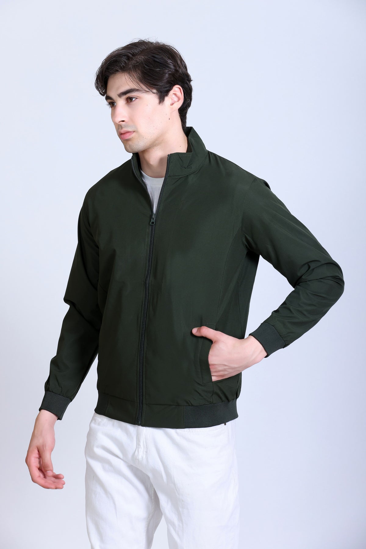 Winbarg Softshell Men's Windproof Jacket - Olive