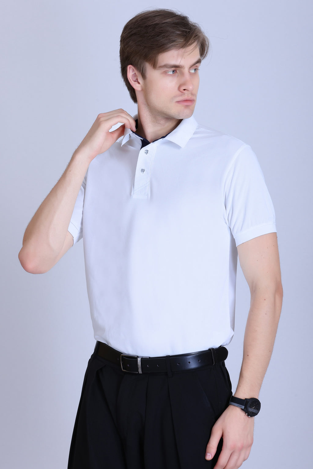 WINBARG Spanish Polo T-Shirt in White - image 3