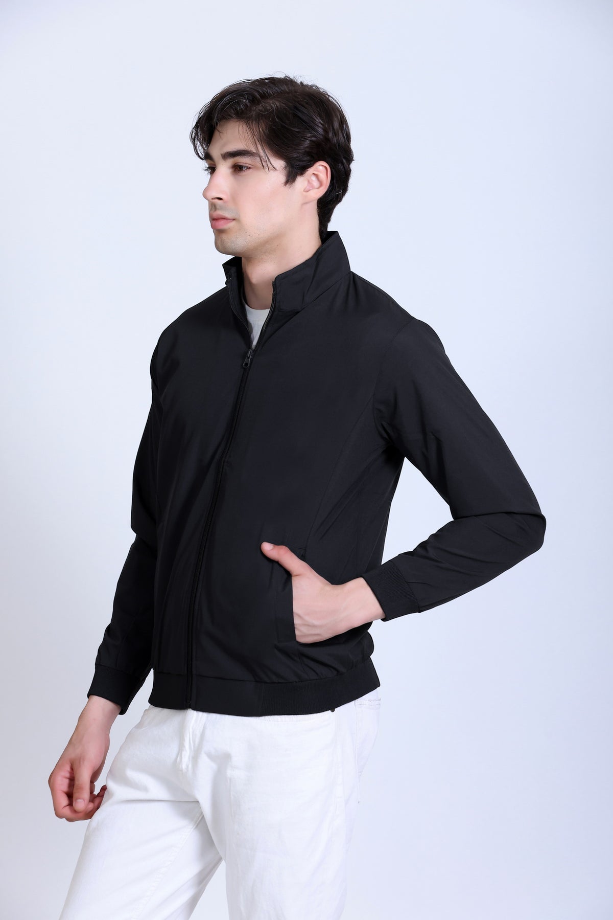 Winbarg Softshell Men's Windproof Jacket - Black