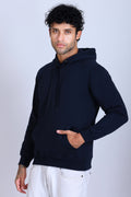 Pikmee Zero Degree Men's Pullover Hooded Sweatshirt - Navy