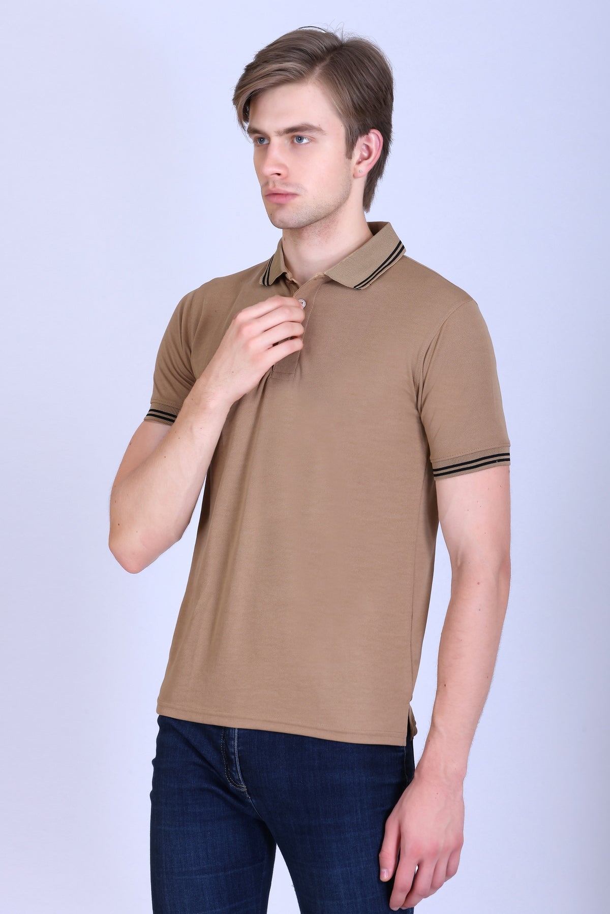 Acti Hy:Dry Performance Tipped Polo