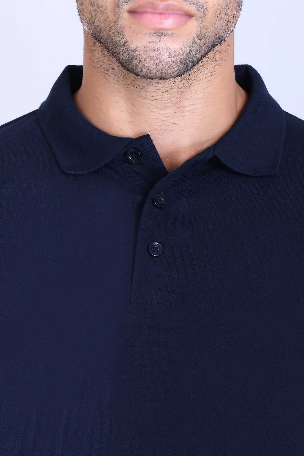 PIKMEE Fastees Polo T-Shirt in Navy Blue - image 4