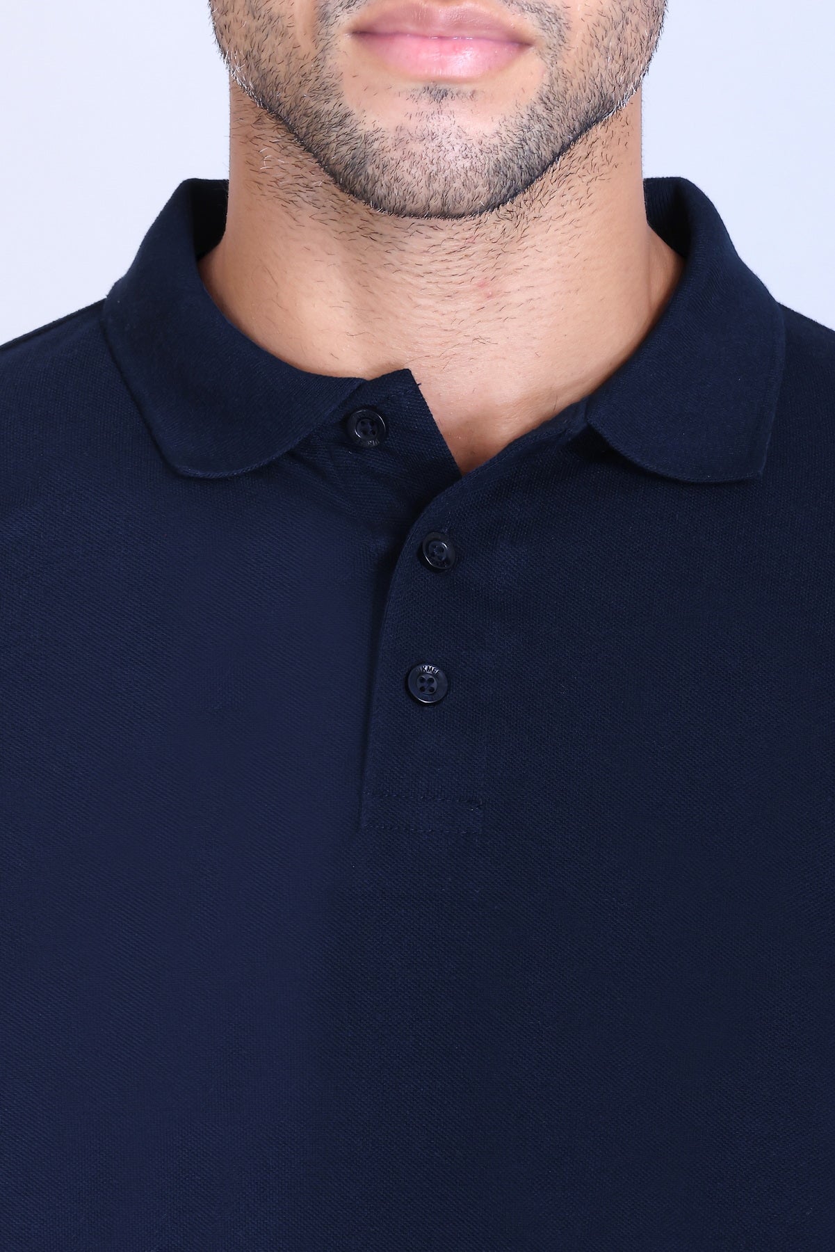 PIKMEE Fastees Polo T-Shirt in Navy Blue - image 4