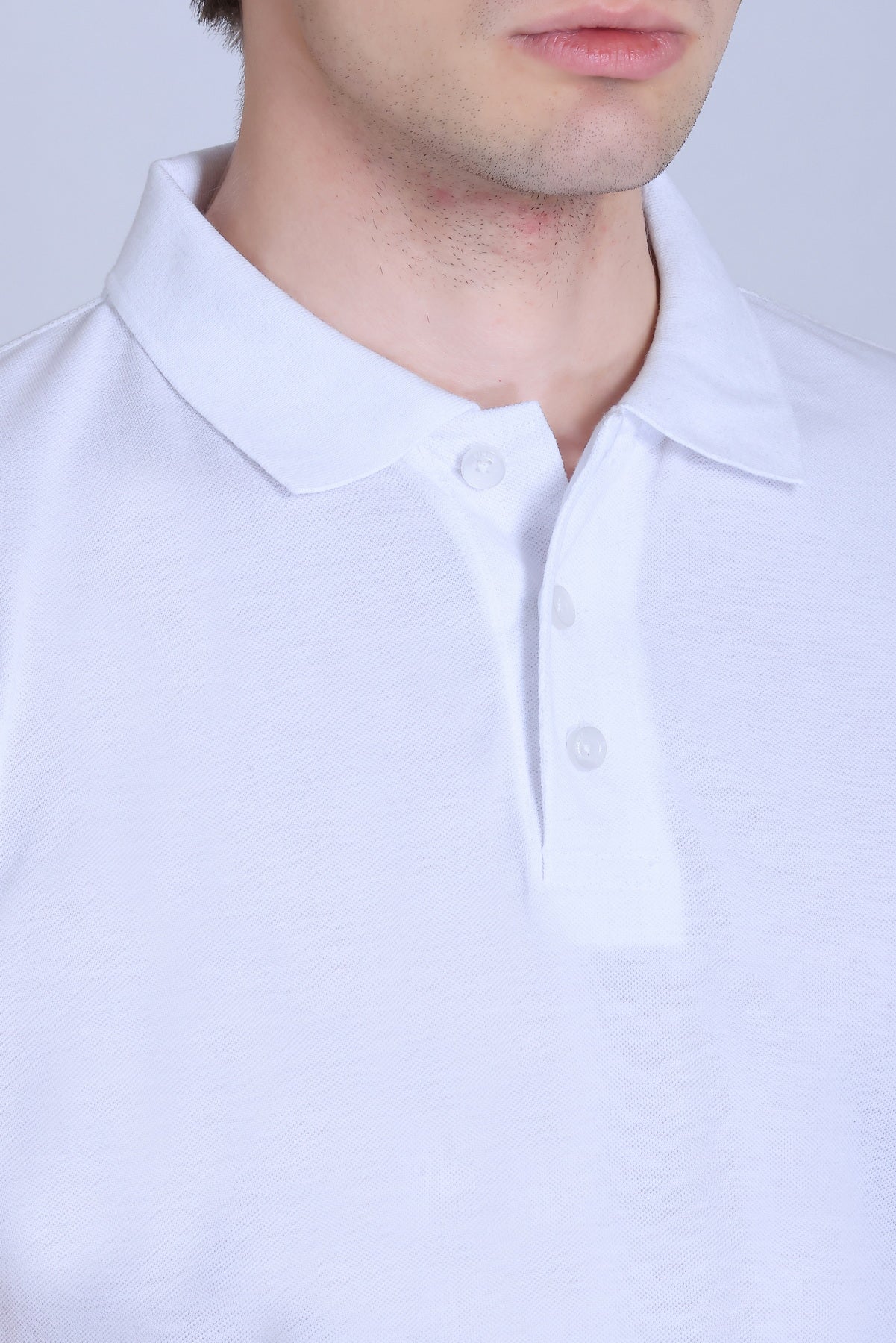 PIKMEE Quota Polo T-Shirt in White - image 4