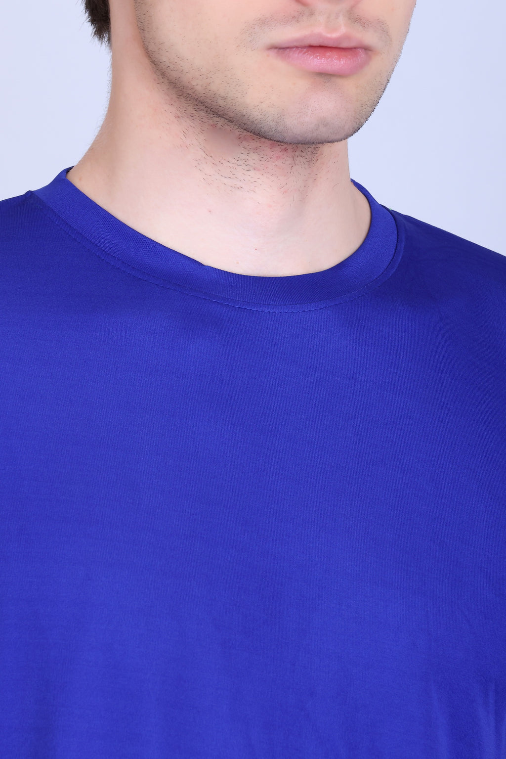 Sports Republic Acti-Go Dryfit Crew Neck T-Shirt in Royal Blue - 3