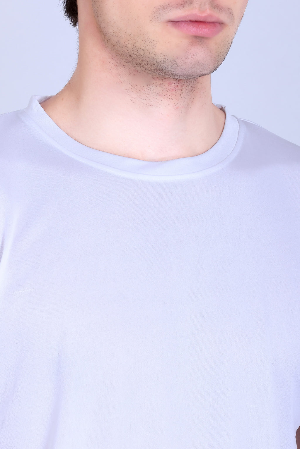 Sports Republic Acti-Go Dryfit Crew Neck T-Shirt in White - 3