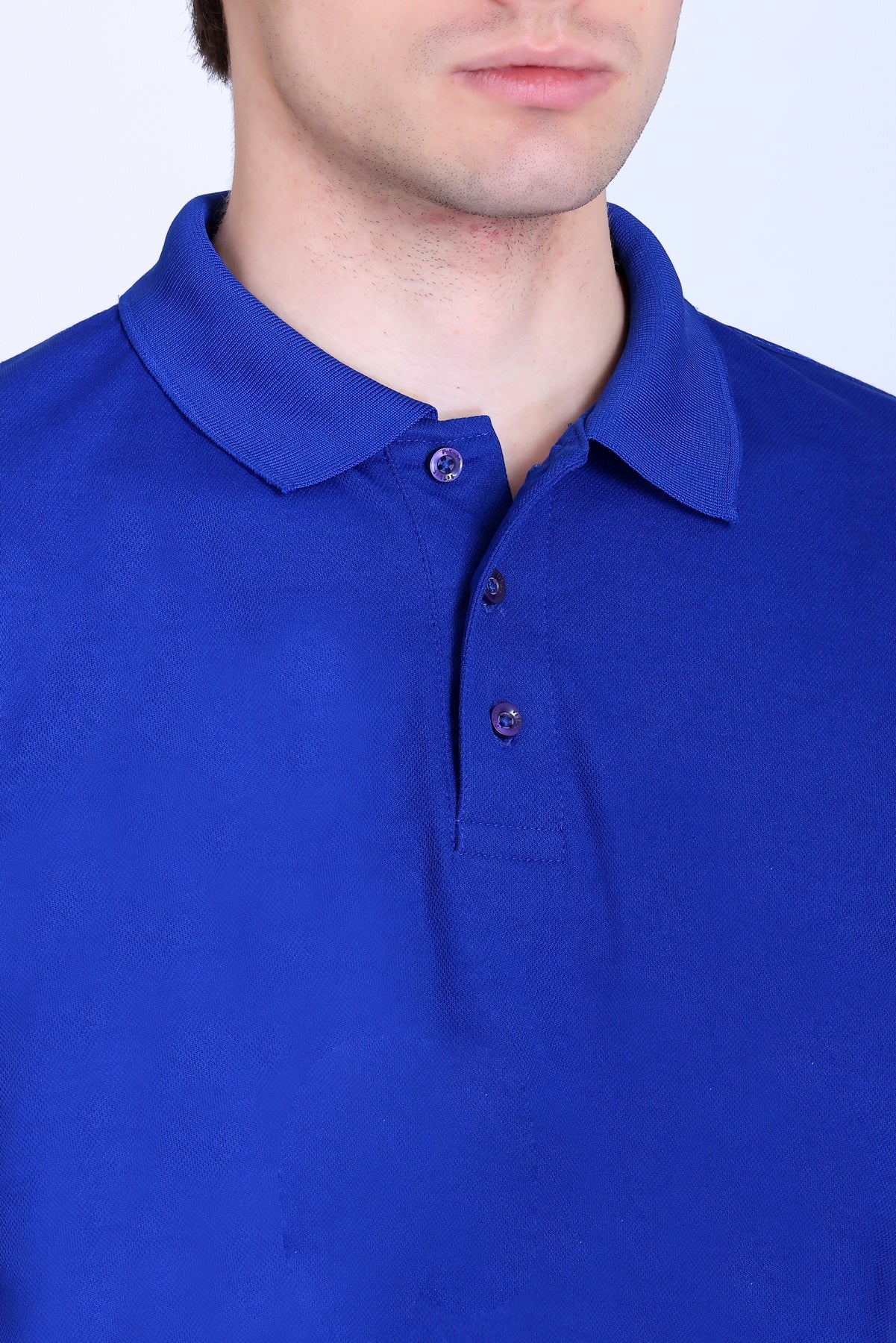 PIKMEE Titlis Polo T-Shirt in Royal Blue - image 4