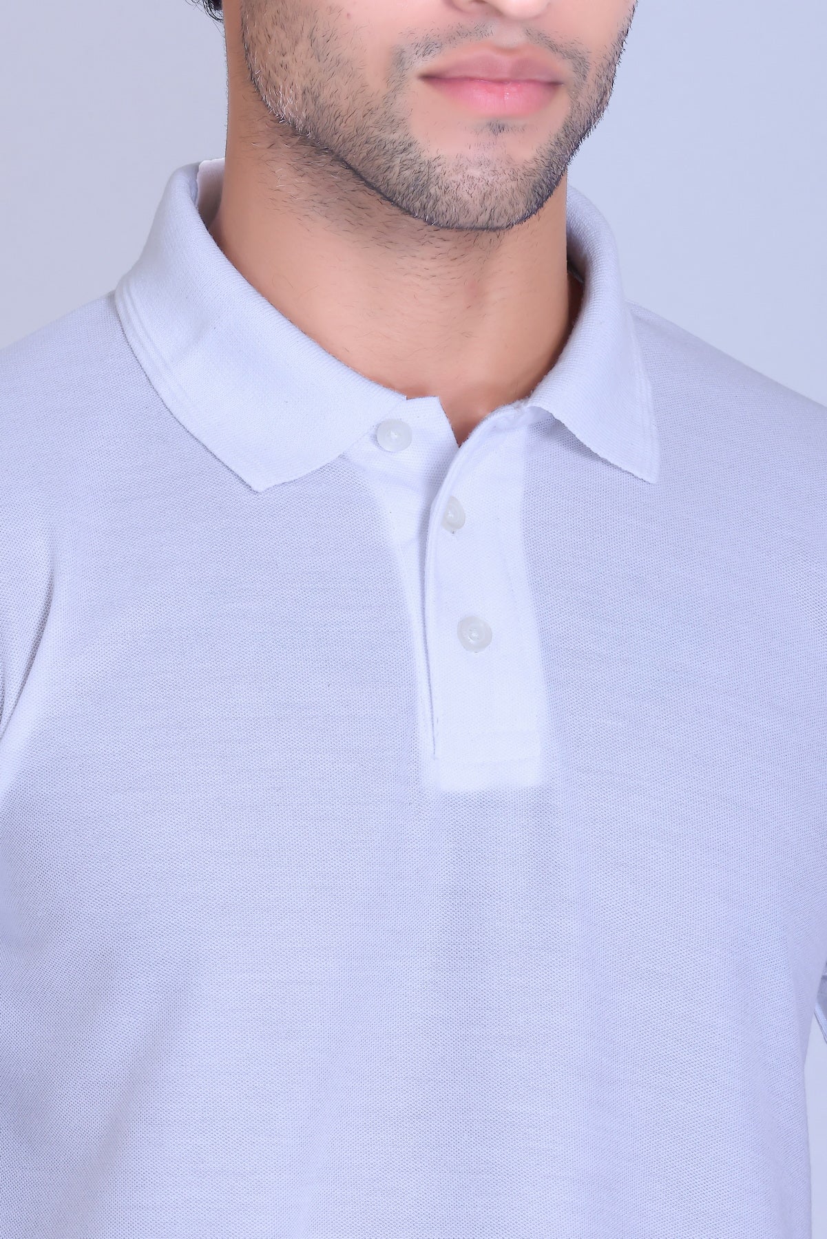 PIKMEE Promo-Tees Polo T-Shirt in White - image 4