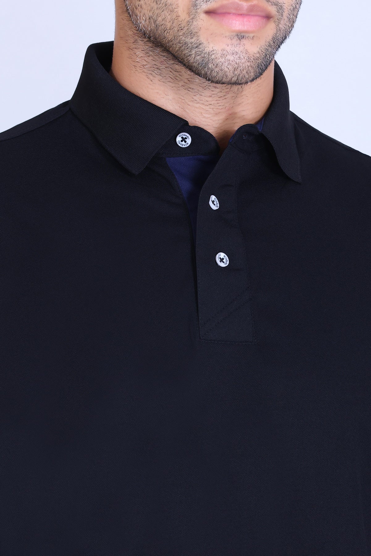 WINBARG Spanish Polo T-Shirt in Graphite - image 4