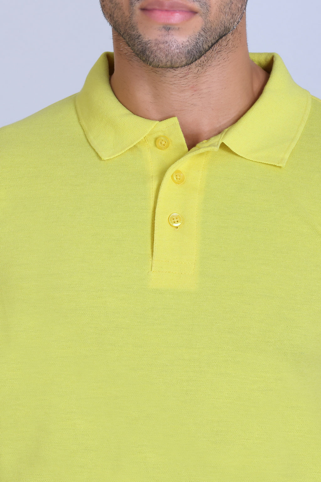 PIKMEE Fastees Polo T-Shirt in Lemon Yellow - image 4