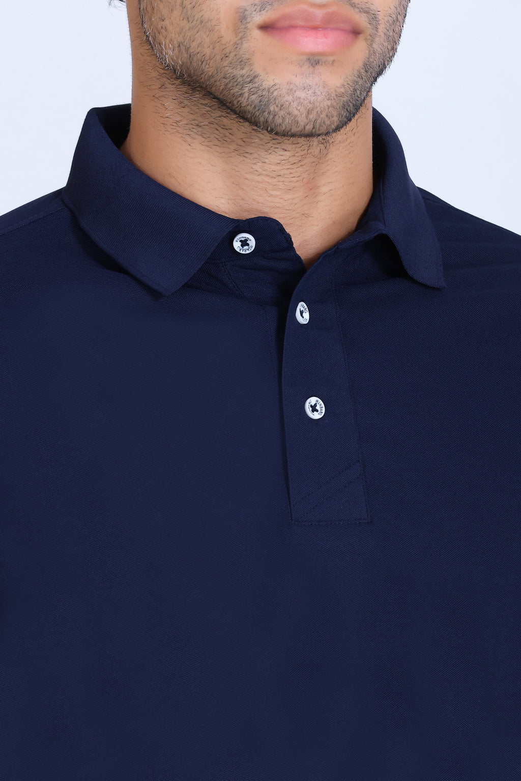 WINBARG Spanish Polo T-Shirt in Mountain Blue - image 4