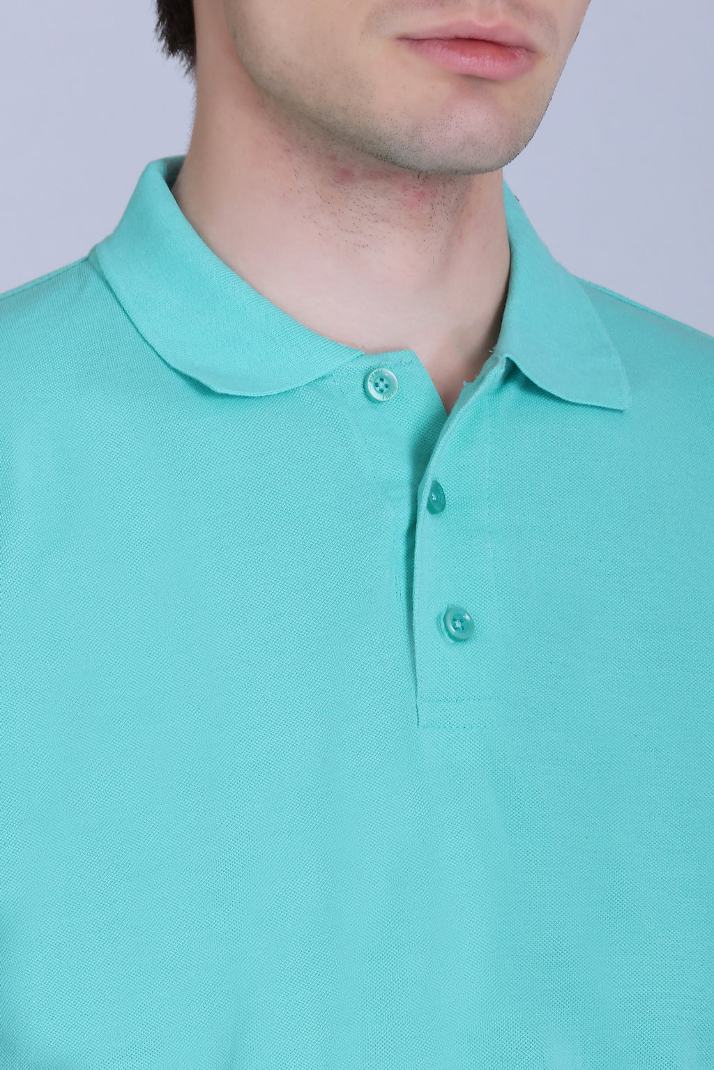 PIKMEE Fastees Polo T-Shirt in Coral Green - image 4