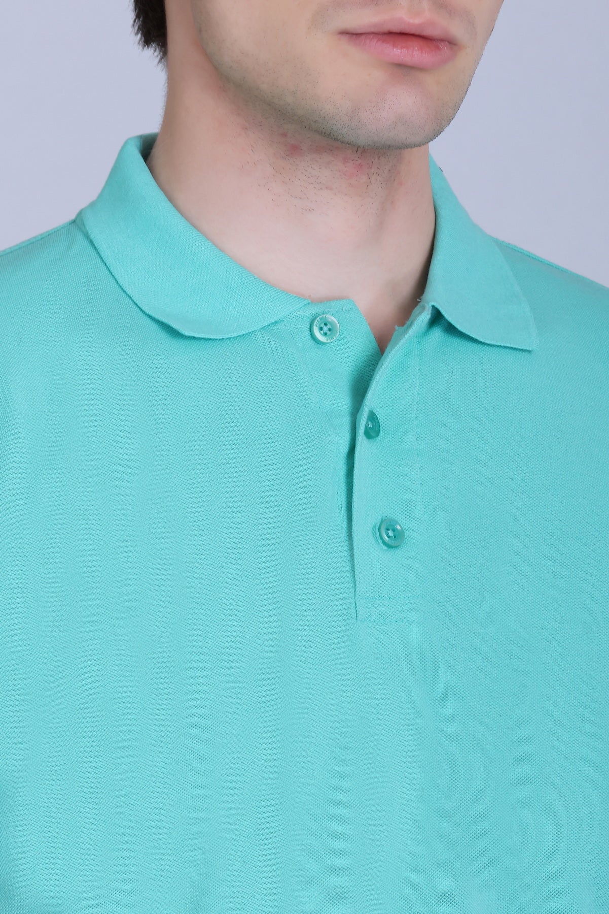 PIKMEE Fastees Polo T-Shirt in Coral Green - image 4