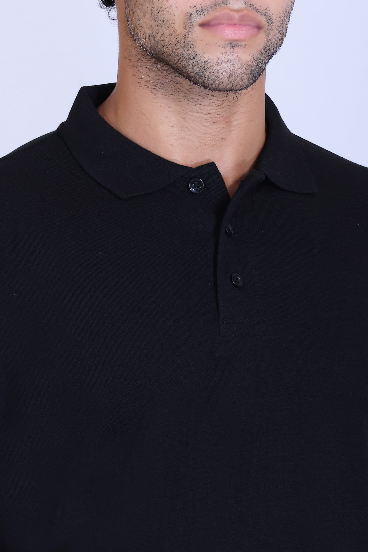 PIKMEE Fastees Polo T-Shirt in Black - image 4