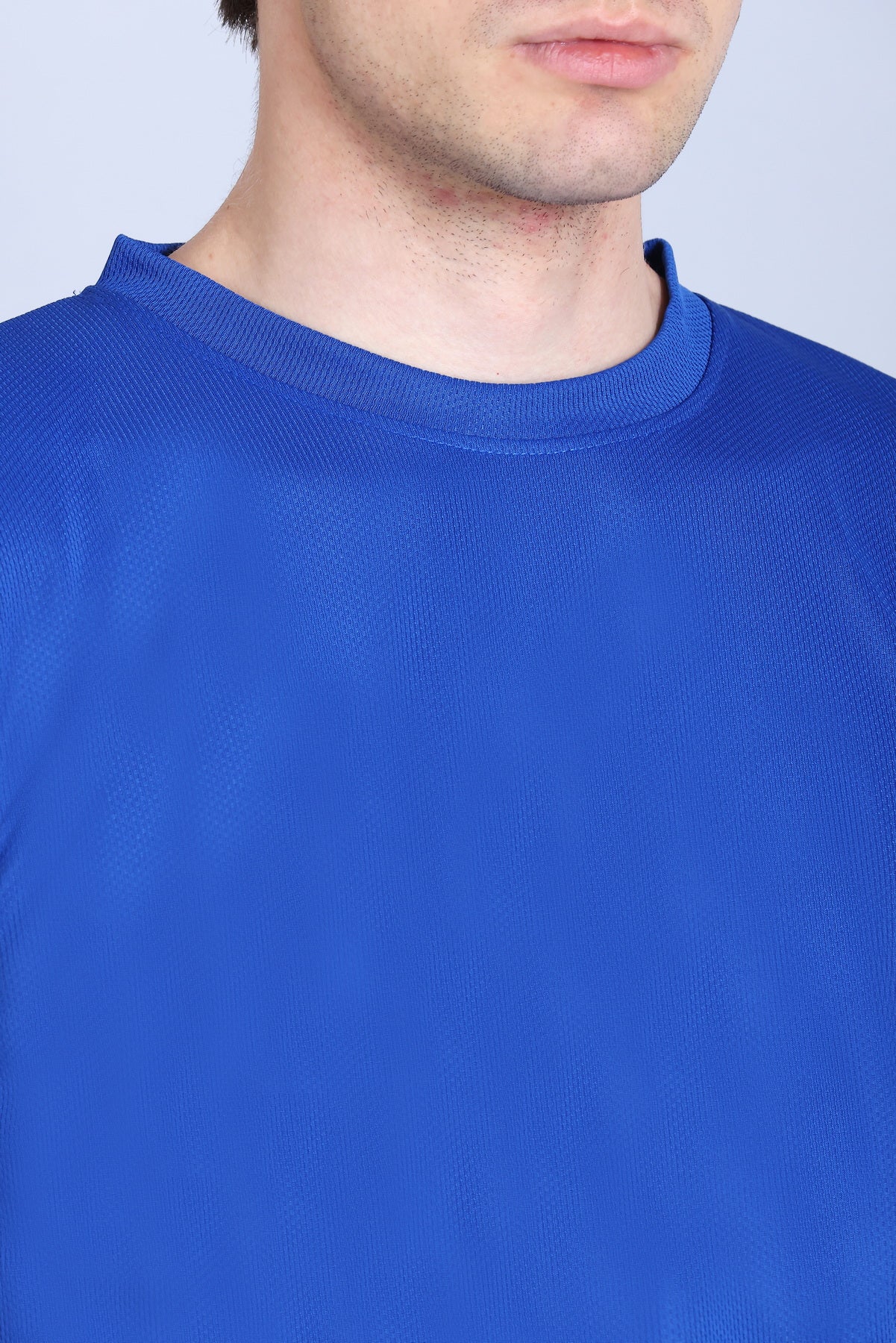 Sports Republic Acti-Runn Dryfit Crew Neck T-Shirt in Royal Blue - 3