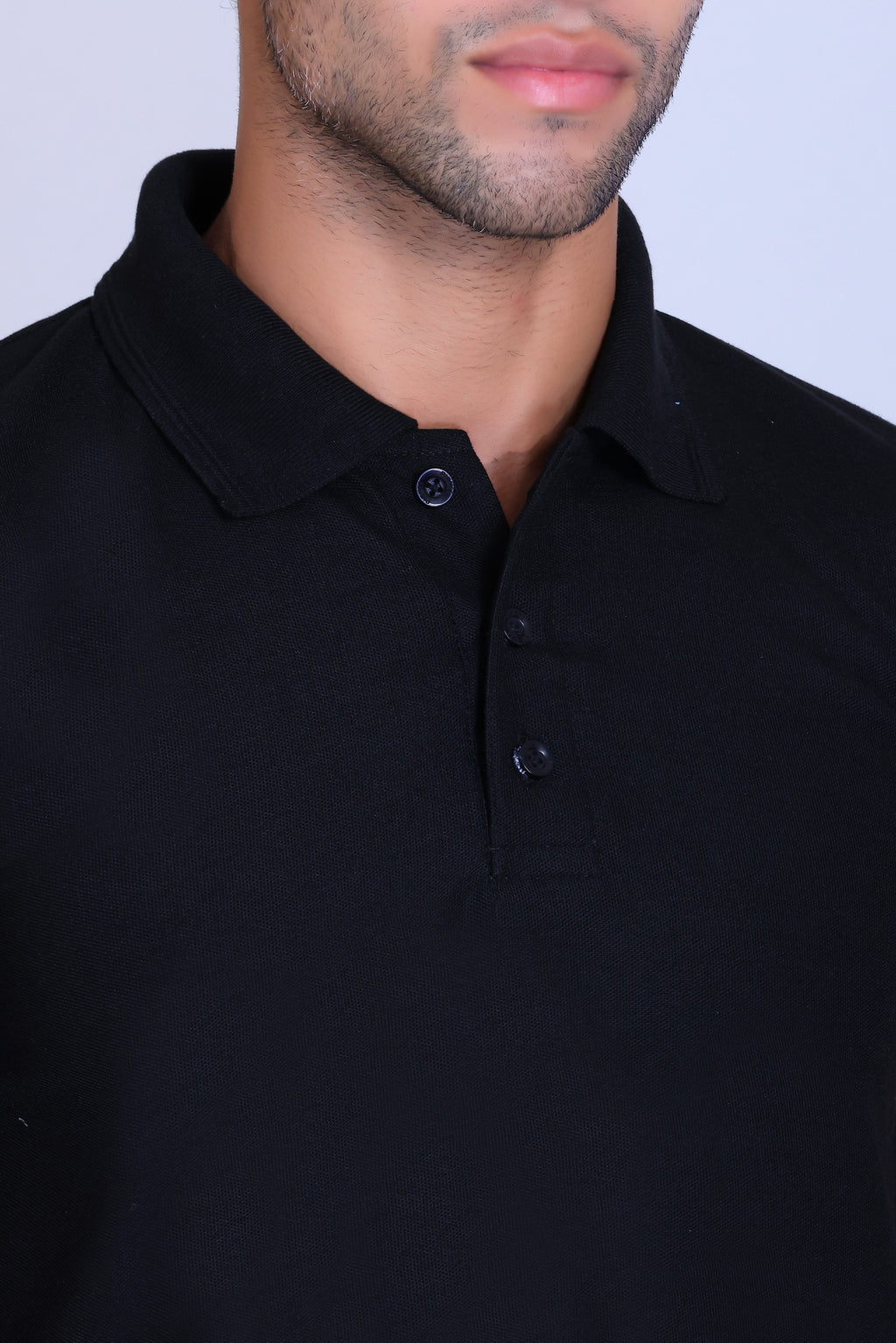 PIKMEE Promo-Tees Polo T-Shirt in Black - image 4