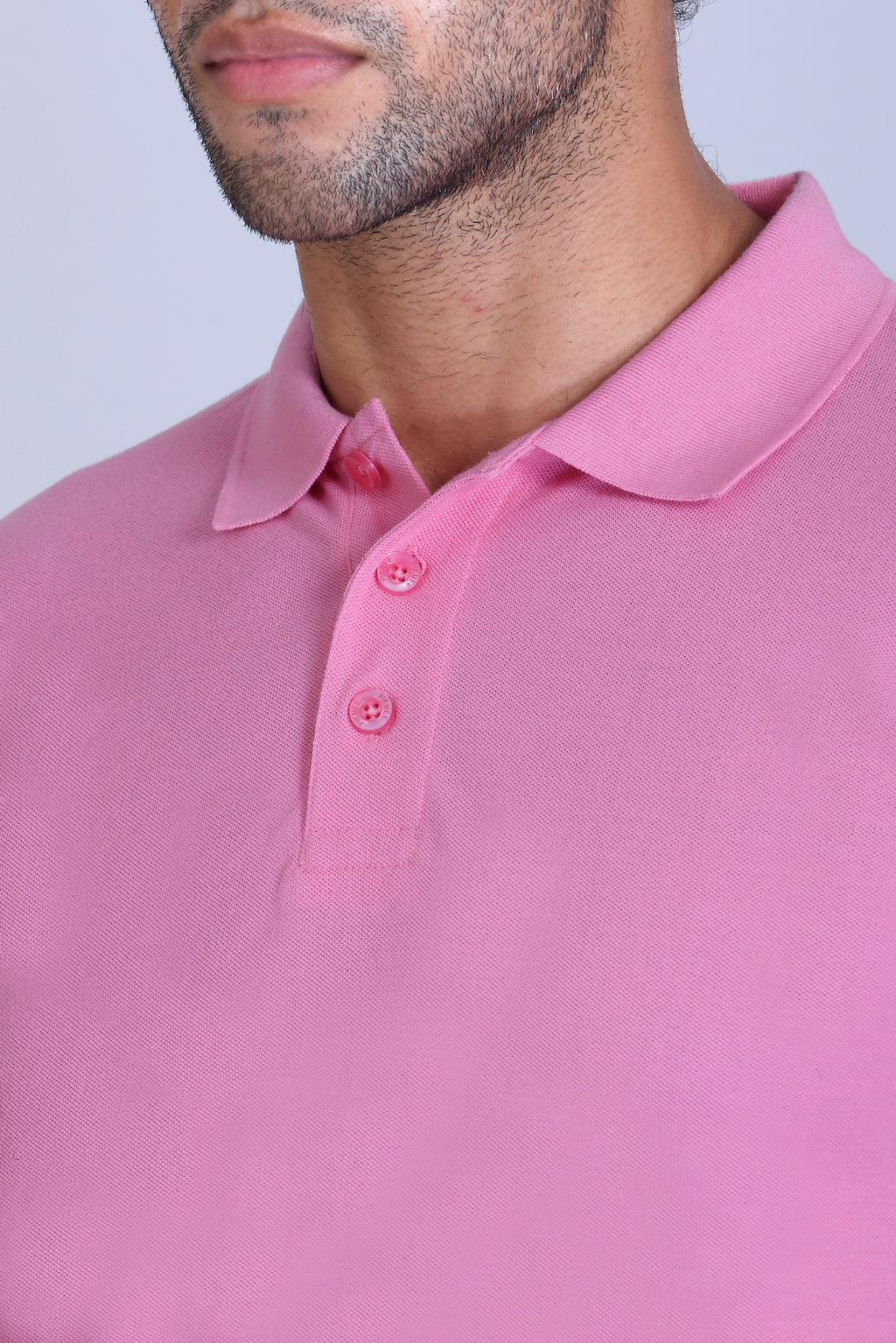 PIKMEE Fastees Polo T-Shirt in Pink - image 4