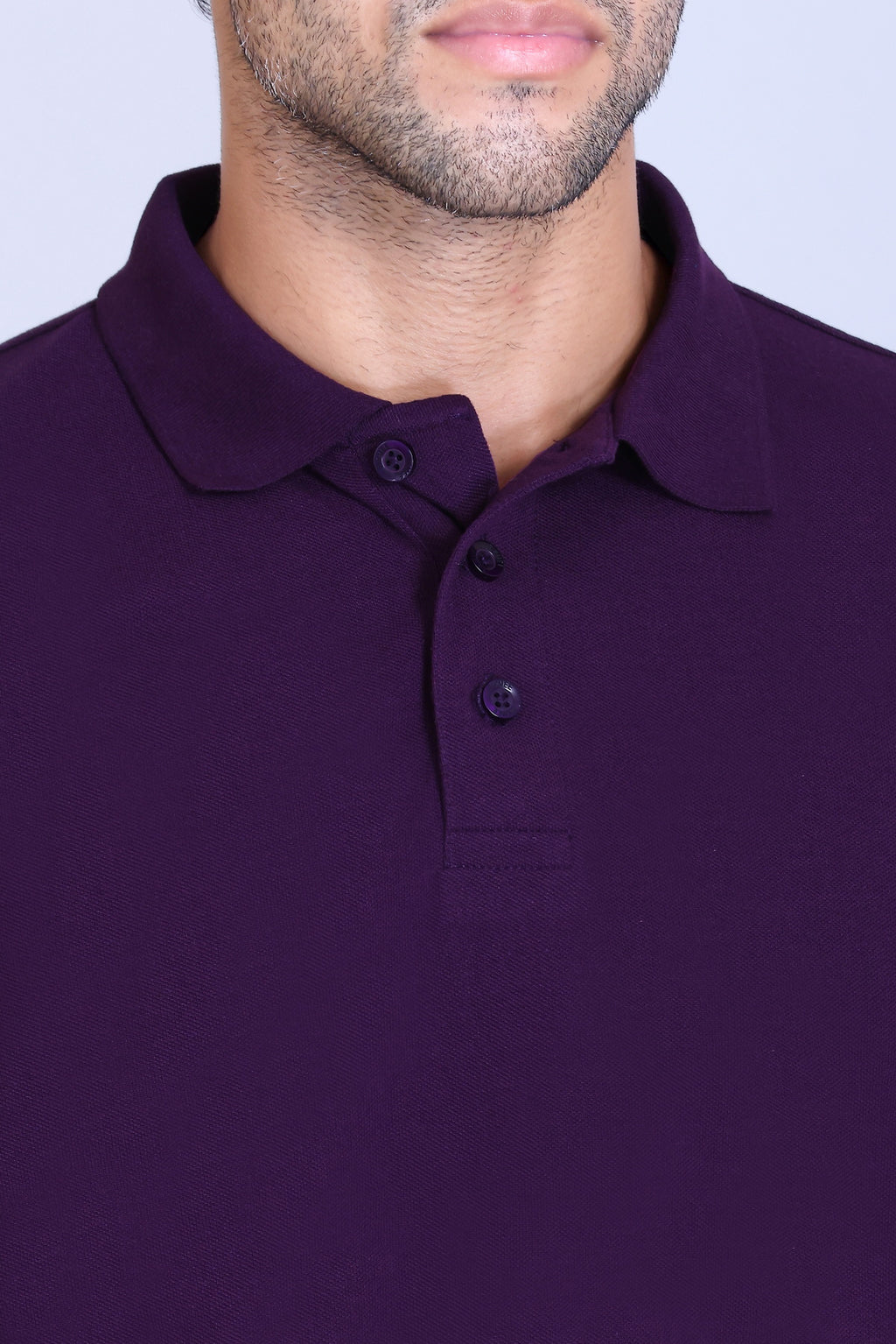 PIKMEE Fastees Polo T-Shirt in Purple - image 4