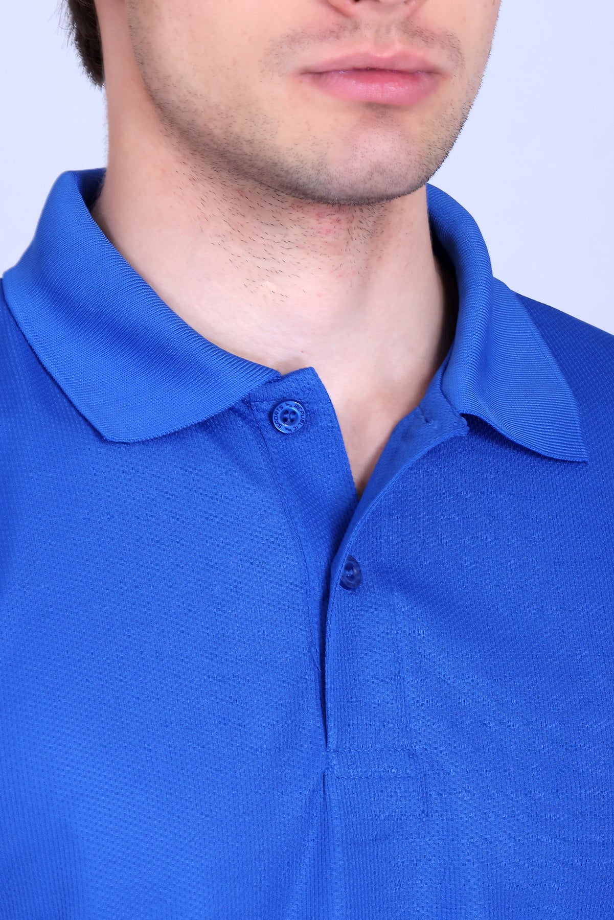 Sports Republic Acti-Play Dryfit Polo T-Shirt in Royal Blue - 3