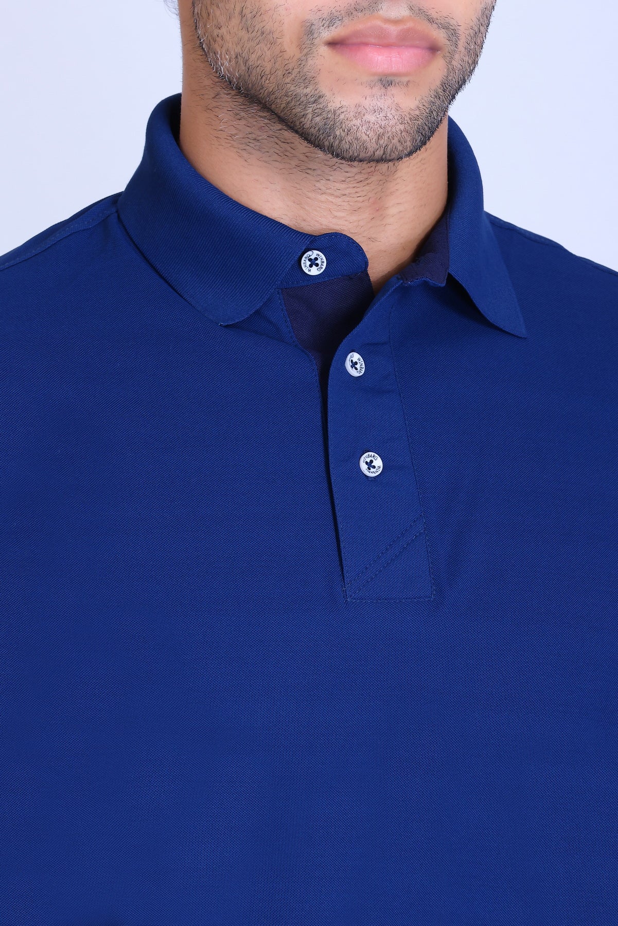 WINBARG Spanish Polo T-Shirt in Teal Blue - image 4