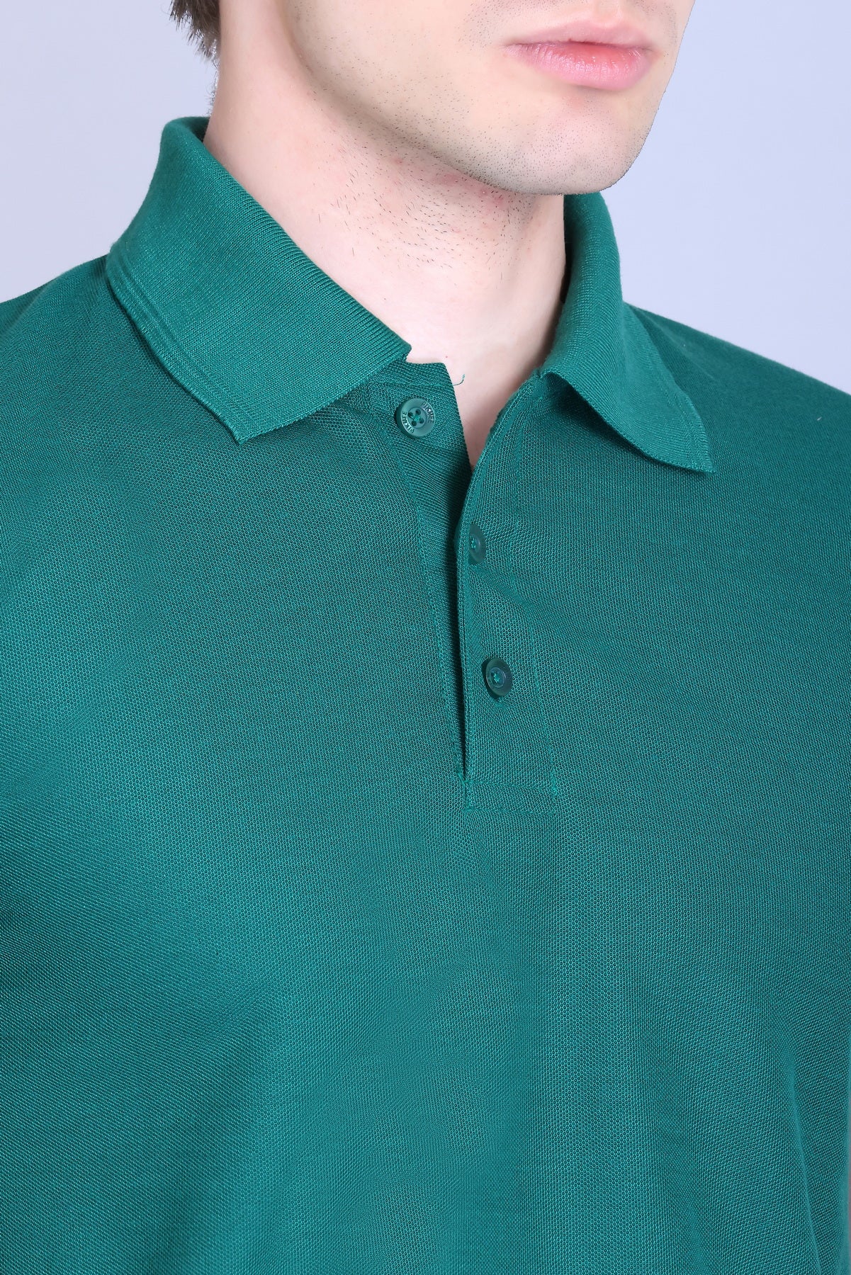 PIKMEE Promo-Tees Polo T-Shirt in Arab Green - image 4