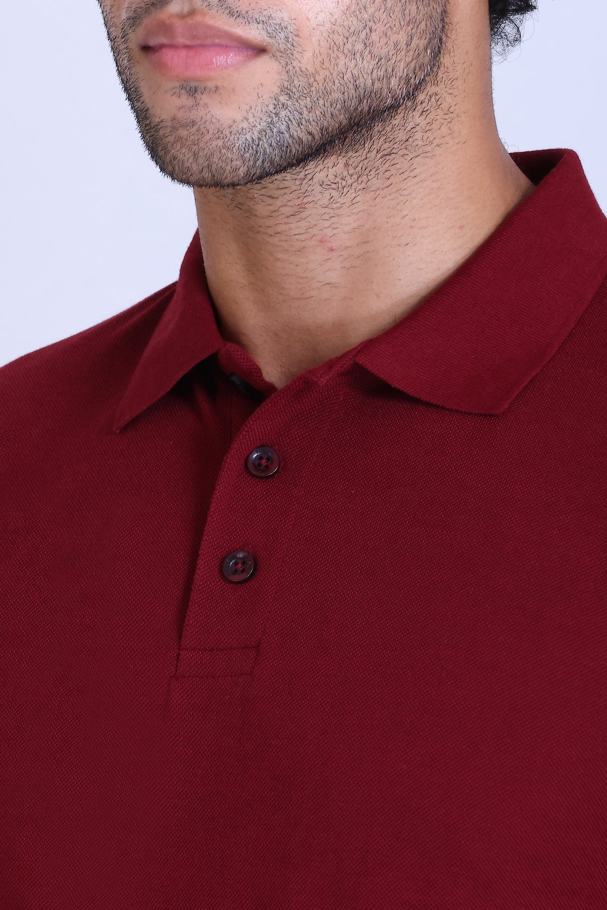 PIKMEE Quota Polo T-Shirt in Maroon - image 4
